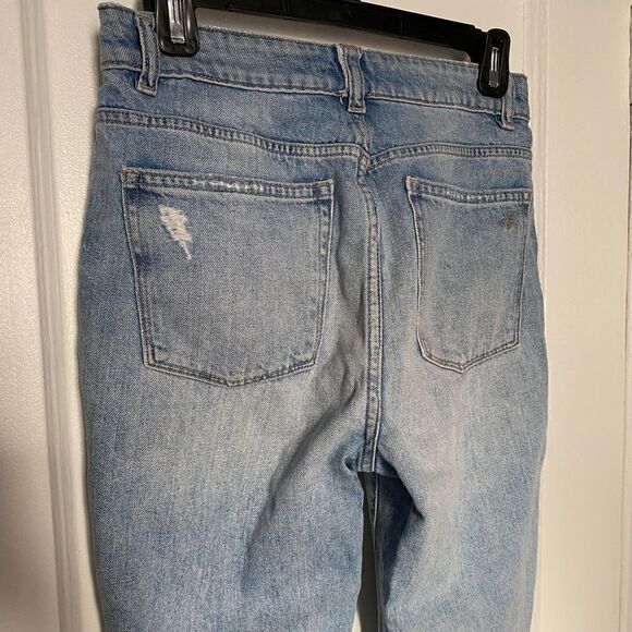 DL1961 Jerry High-Rise Vintage Straight Leg Jeans Cropped Denim Women’s Size 25 - Picture 6 of 12